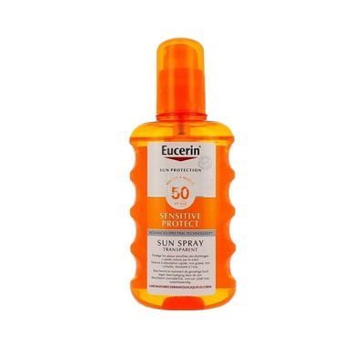 EUCERIN SUN Spray Transparent Sensitive Protect SPF 50. Paraplume