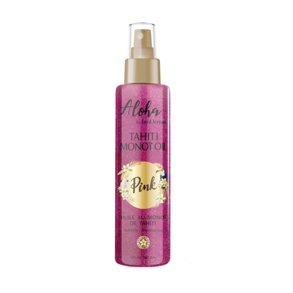 INODERMA Aloha Spray Huile au Monoï de Tahiti Pink. paraplume