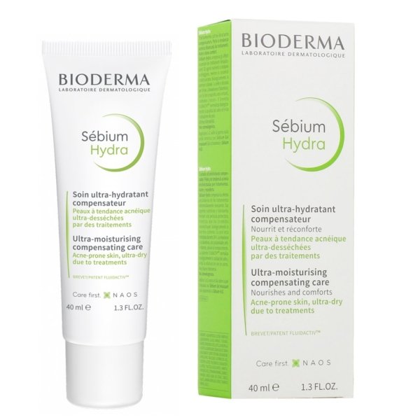BIODERMA Sébium Hydra Soin Hydratant. paraplume