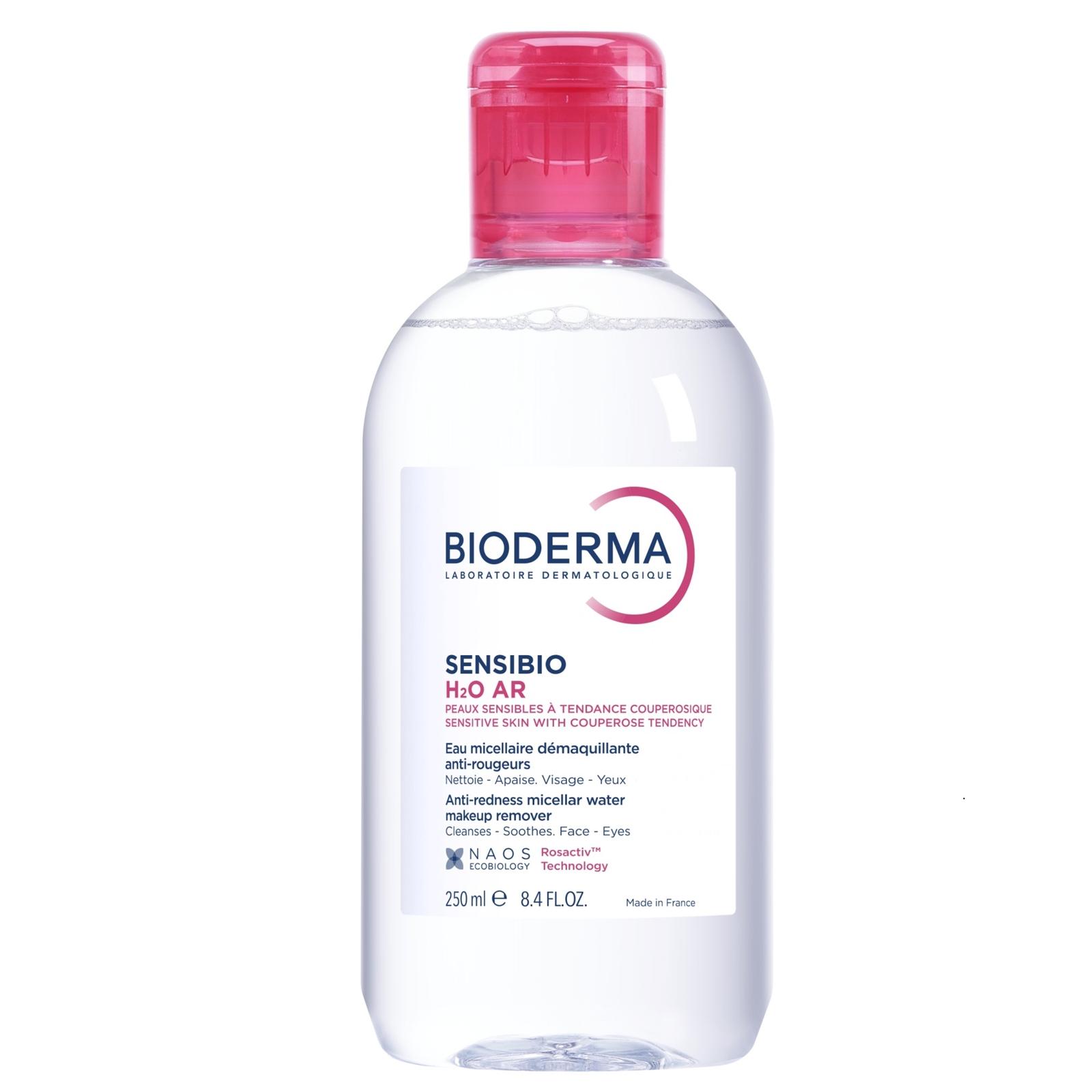 BIODERMA Sensibio H2O Eau Micellaire Démaquillante. paraplume