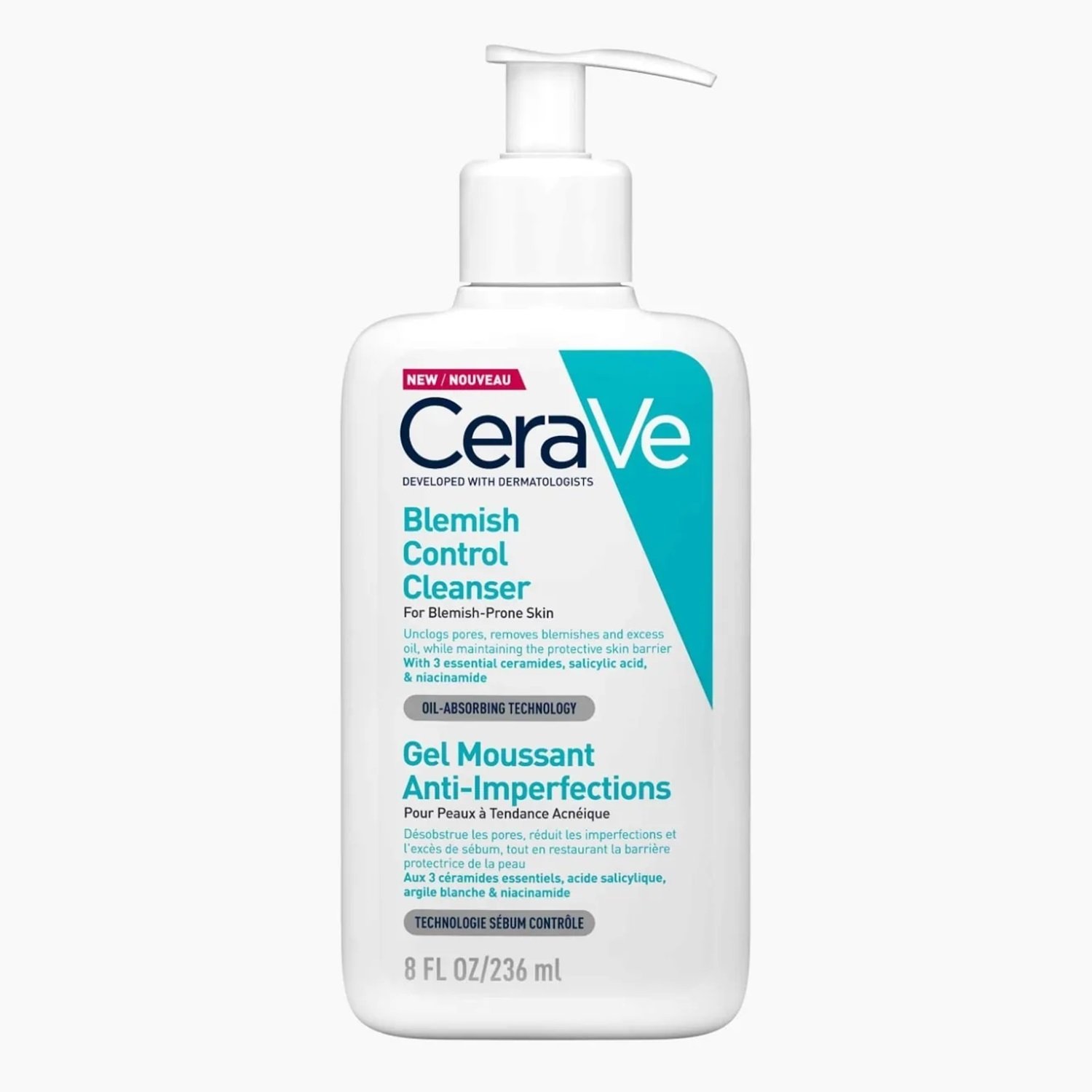 CERAVE Gel Moussant Anti-imperfections 236 ml. Paraplume