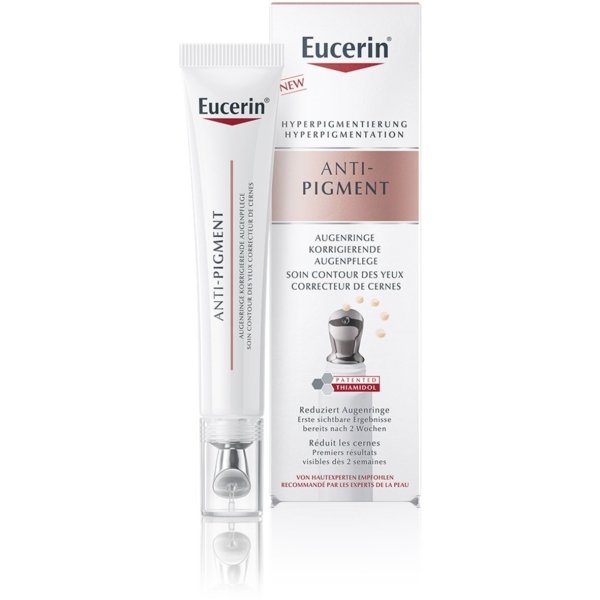 Eucerin anti pigment soin contour des yeux. paraplume
