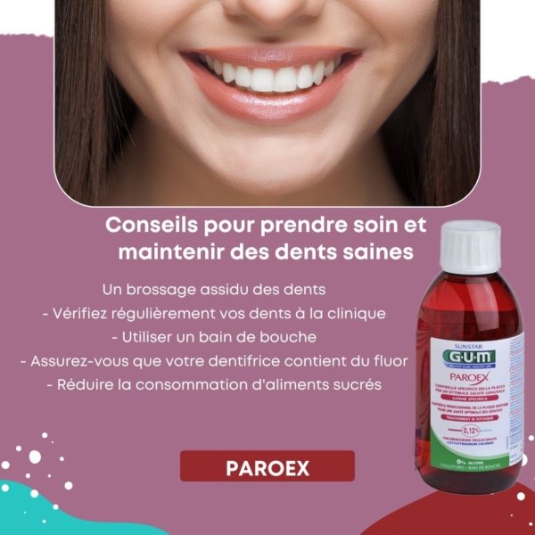 GUM Bain de Bouche Paroex. PARAPLUME