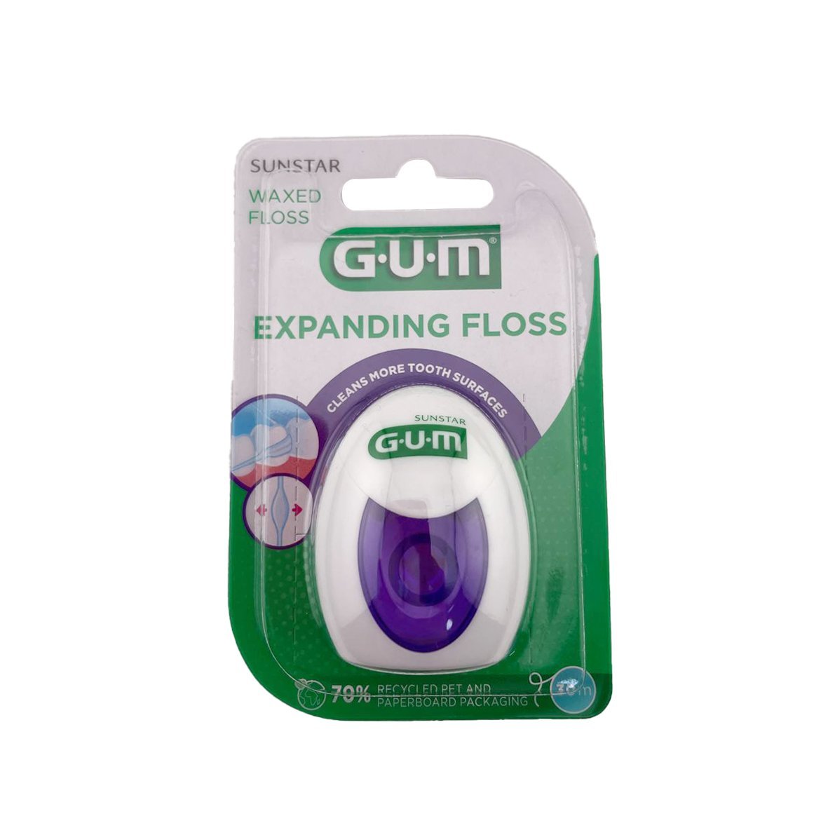 GUM Fil Dentaire Expanding Floss. paraplume