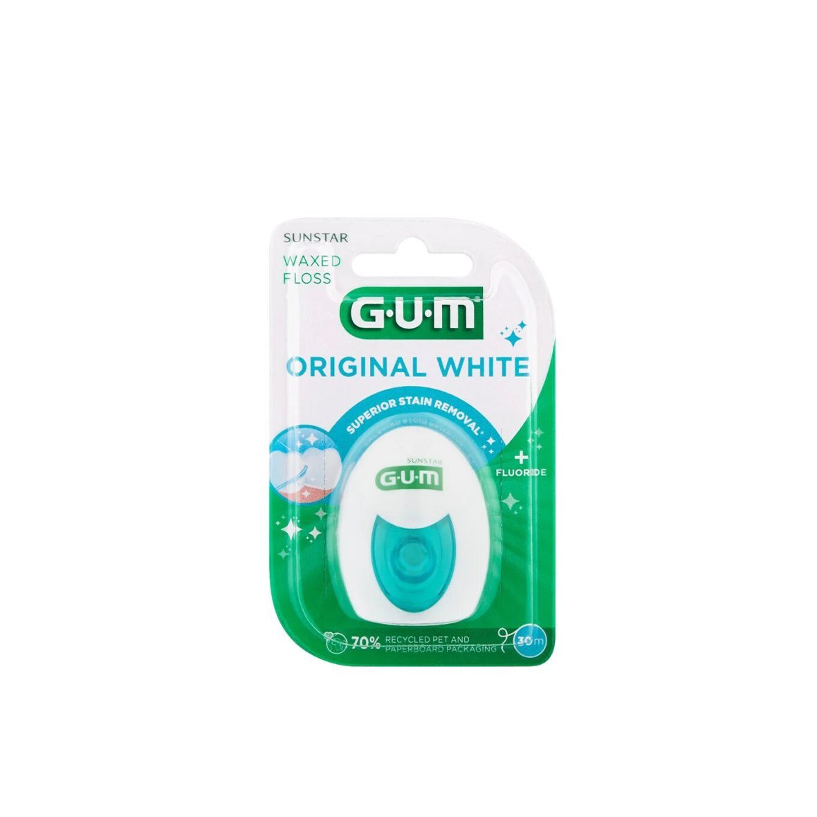 GUM Fil Dentaire Original White. paraplume