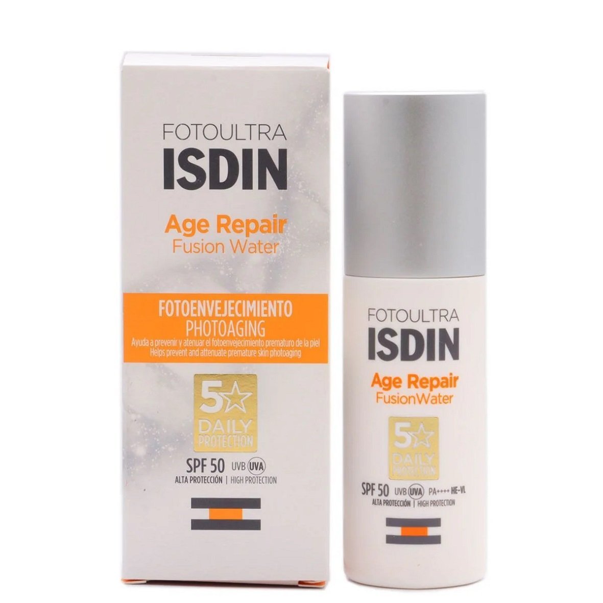 Isdin age repair fusion water photoaging spf 50. paraplume