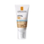 LA ROCHE POSAY-ANTHELIOS ECRAN CREME HYDRATANTE TEINTE SPF 50+. paraplume