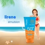Lirene sun protection émulsion solaire. paraplume