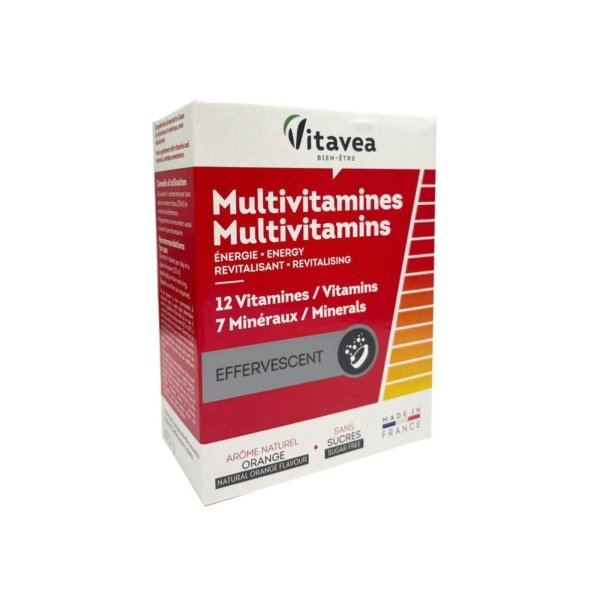 VITAVEA Multivitamines 12 vitamines+7 minéraux. paraplume