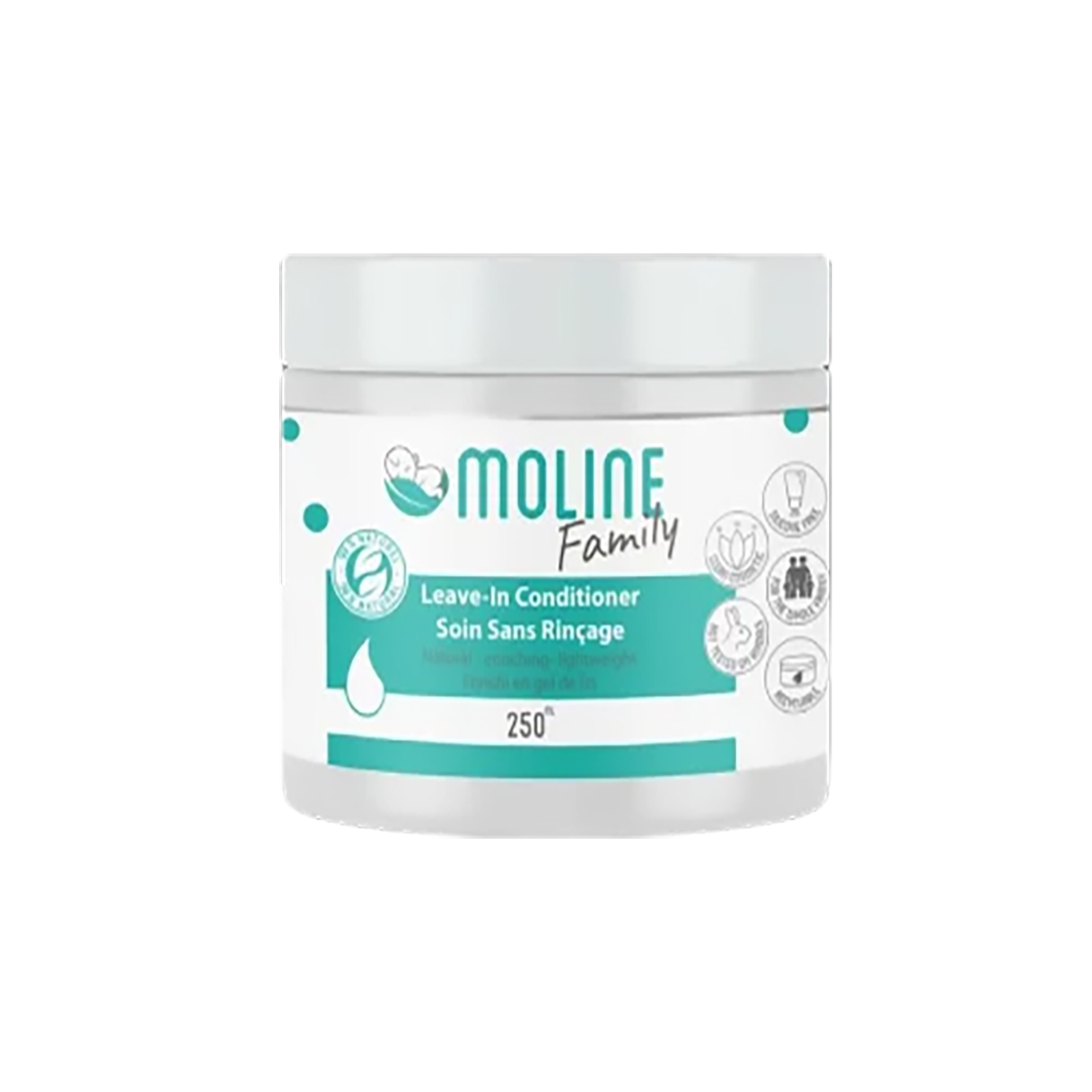 MOLINE Masque Capillaire Leave in Conditionner. paraplume