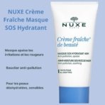 NUXE Crème Fraîche Masque SOS Hydratant. Paraplume
