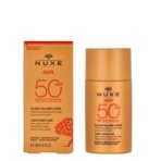 NUXE Écran Fluide Léger 50 SPF. paraplume