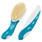 Nuk brosse pour bébé avec peigne. paraplume