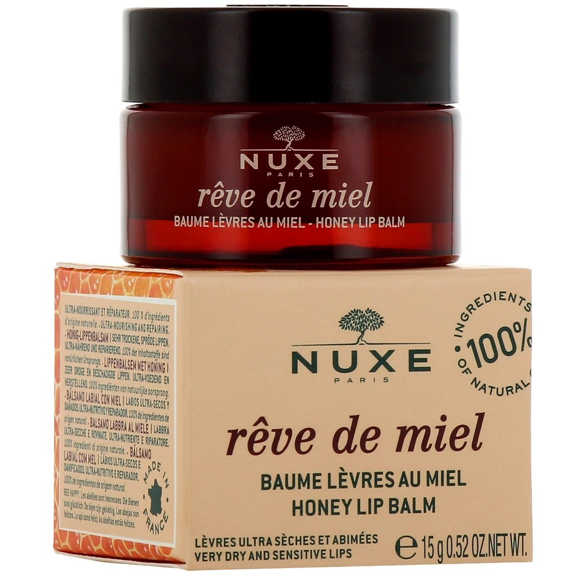 NUXE Rêve de Miel Baume Lèvres. paraplume