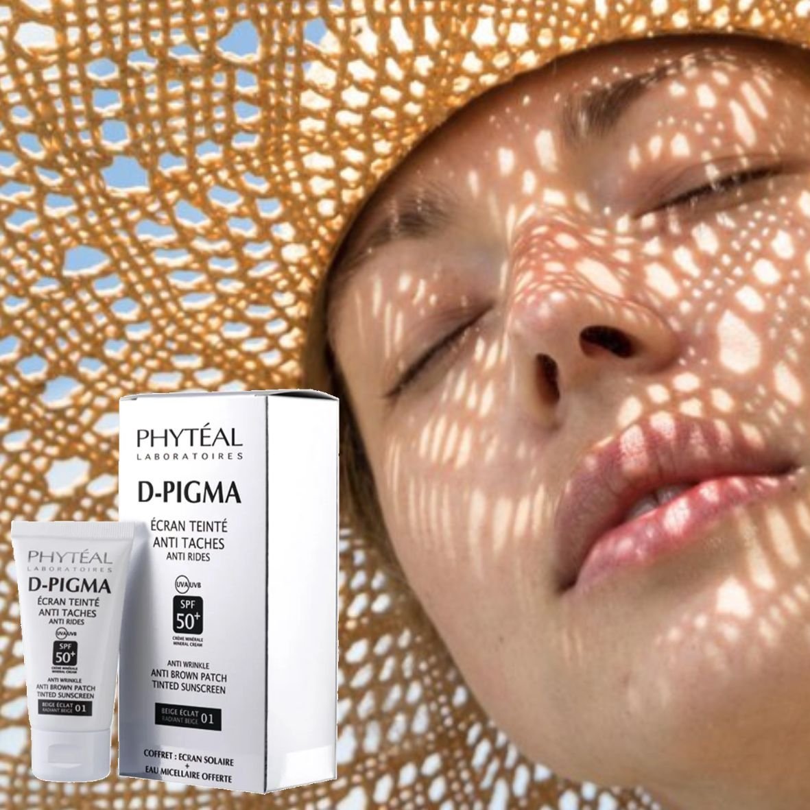 Phyteal D-pigma beige éclat 01. paraplume