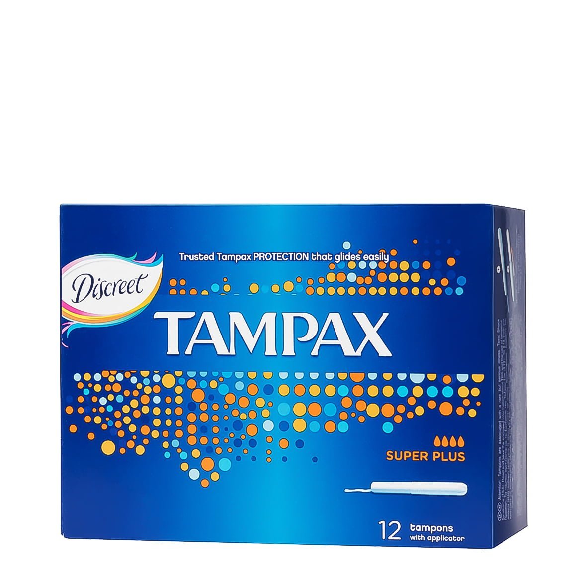 Tampax Super Plus tampon spécialisée dans les produits d'hygiène féminine. paraplume