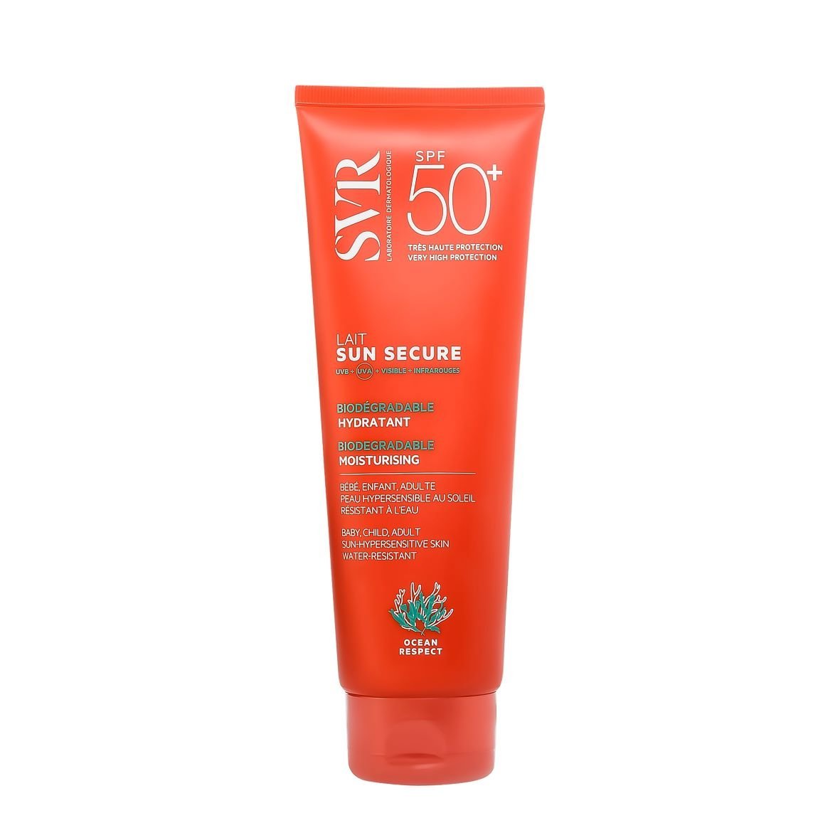 SVR Sun Secure Lait Solaire SPF 50+ 250 ml . Paraplume