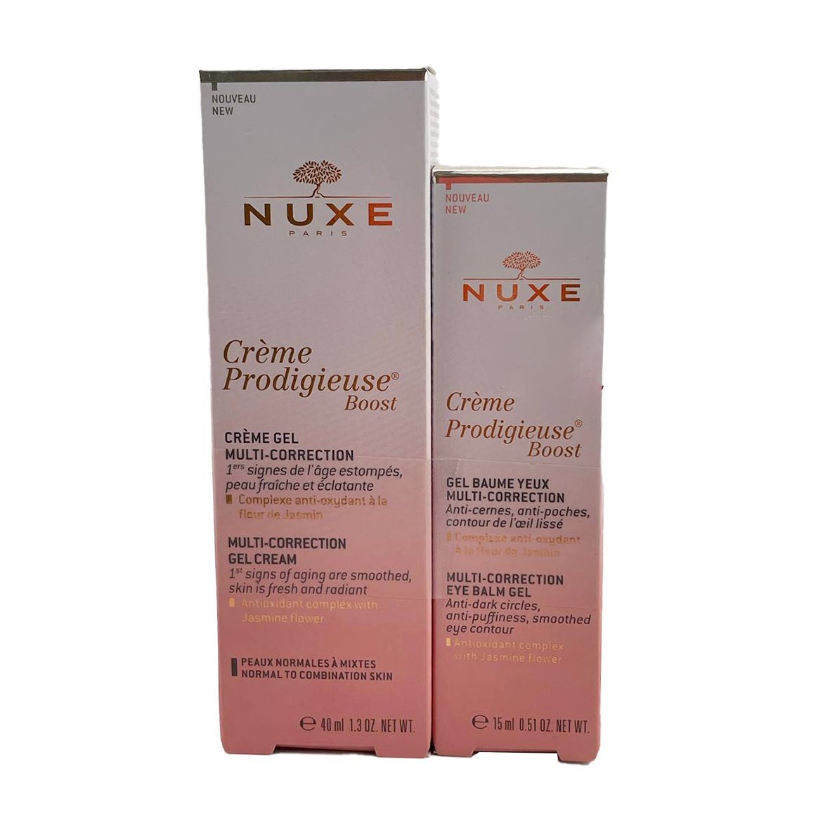 NUXE Prodigieuse Boost Crème Gel Peaux Normales à Mixtes. Paraplume