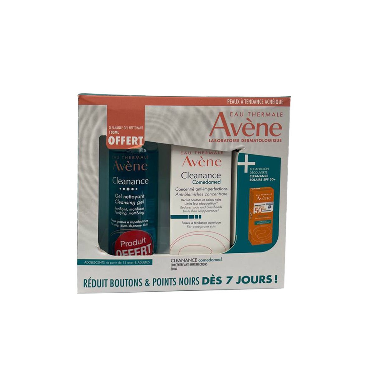 AVENE Cleanance Comedomed Coffret. Paraplume