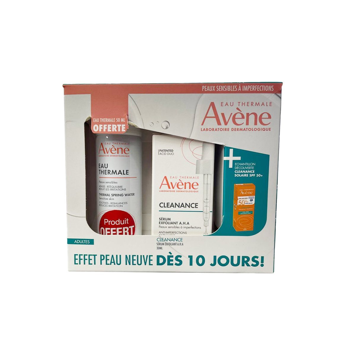 AVENE Cleanance Pack Sérum Exfoliant A.H.A. Paraplume