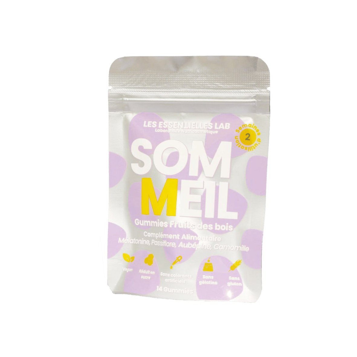 LES ESSENTIELLES LAB Sommeil 14 Gummies. Paraplume