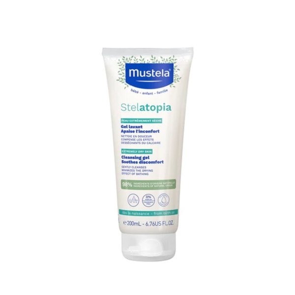 MUSTELA Stelatopia Gel Lavant Anti Tiraillement . paraplume