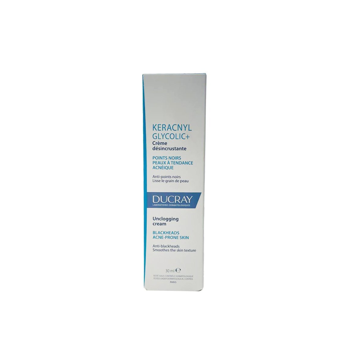 DUCRAY KERACNYL Glycolic+ Crème Désincrustante. paraplume