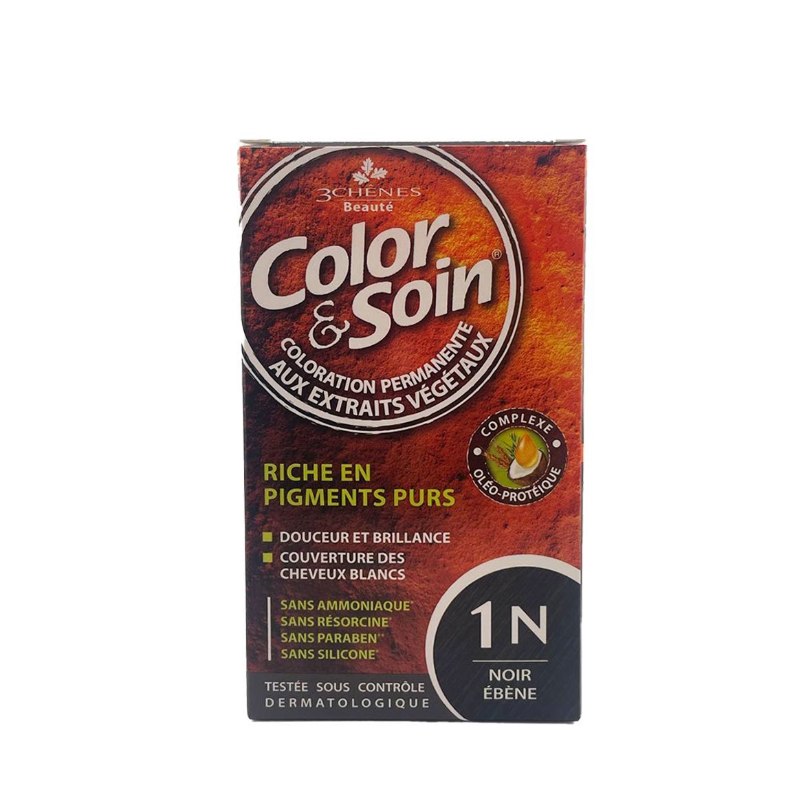 3 CHENES Color&Soin Coloration 1 N Noir. Paraplume