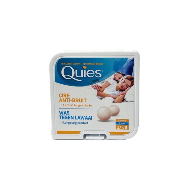 QUIES Cire Anti-Bruit 8 Paires. Paraplume