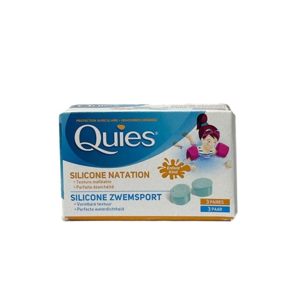 QUIES Protection auditive Silicone Natation Enfant paraplume