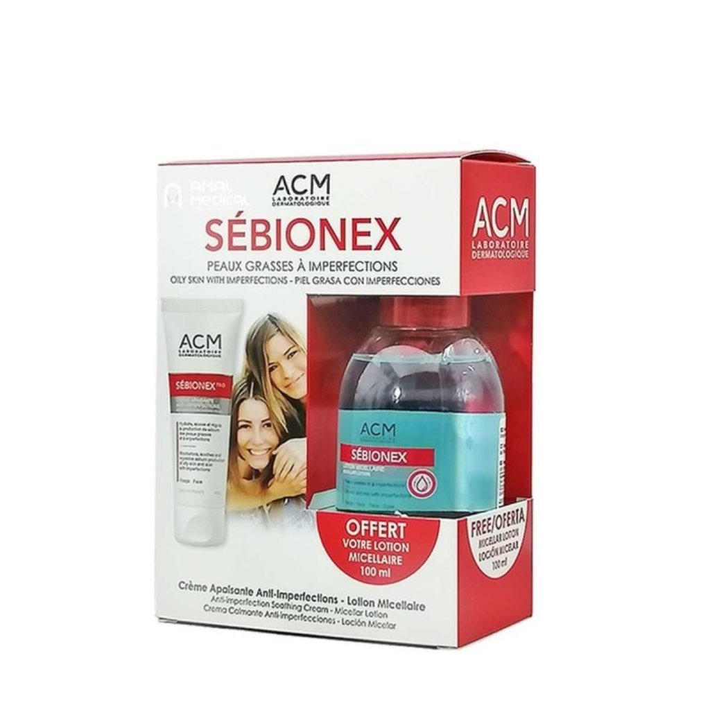 ACM Coffret Sébionex Trio + Lotion Micellaire Offert. paraplume