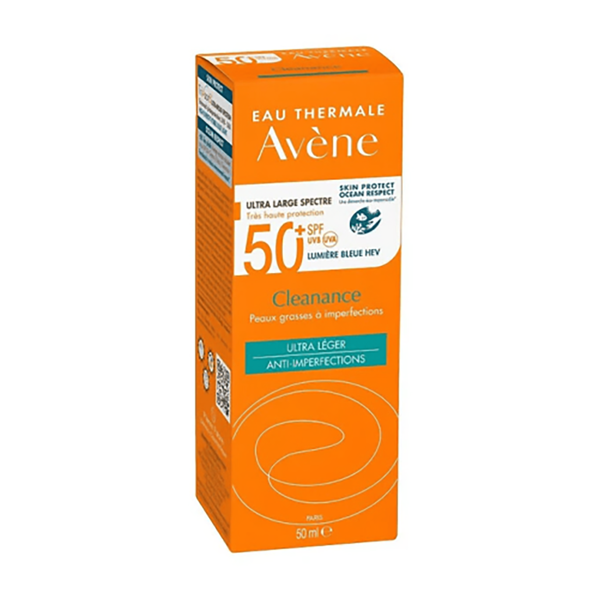 AVENE Cleanance Ultra léger Anti-imperfections SPF 50+. paraplume