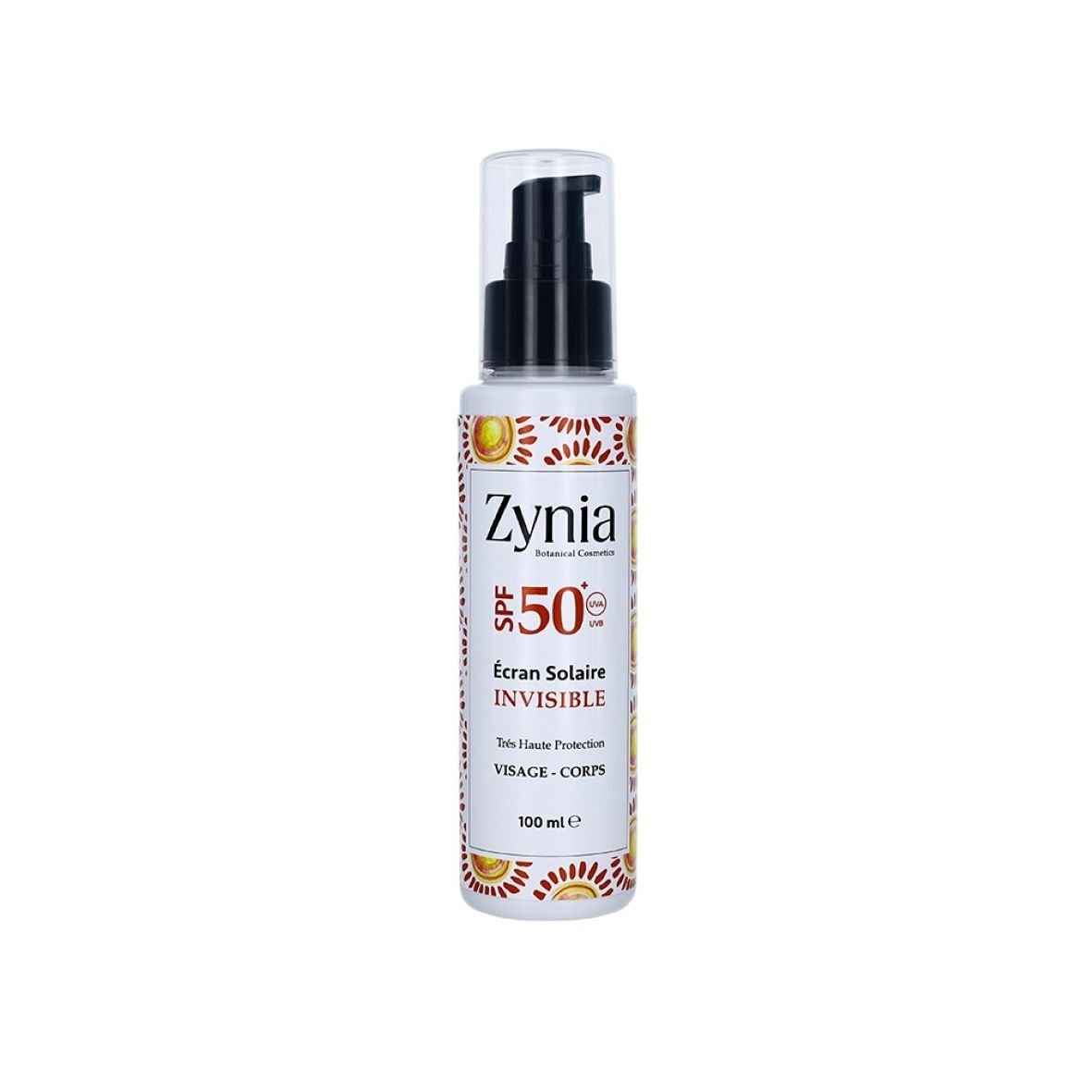 ZYNIA Ecran Solaire Invisible SPF 50+ 100 ML. Paraplume