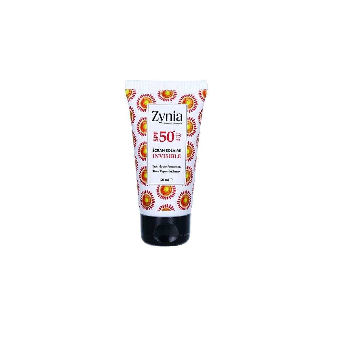 ZYNIA Ecran Solaire Invisible SPF 50+. paraplume