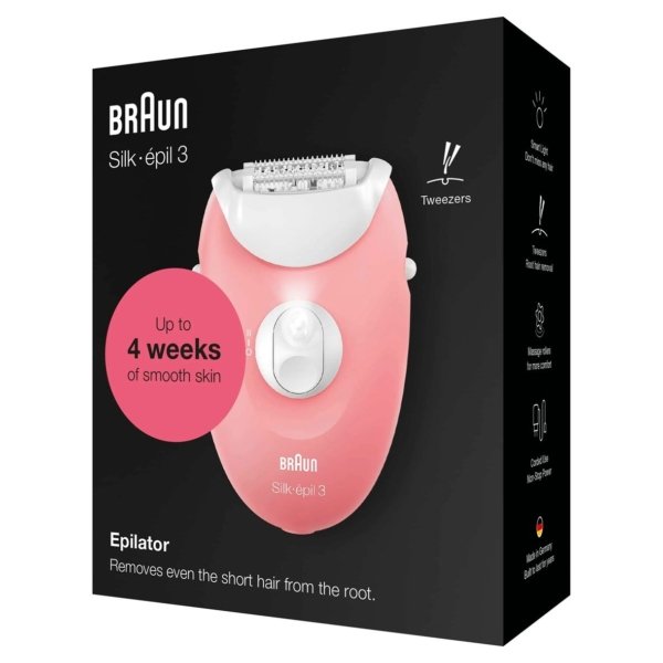 Braun silk épil 3. PARAPLUME