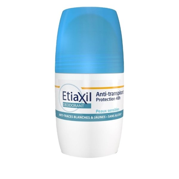 ETIAXIL Déodorant Anti-Transpirant 48h Roll-On . Paraplume