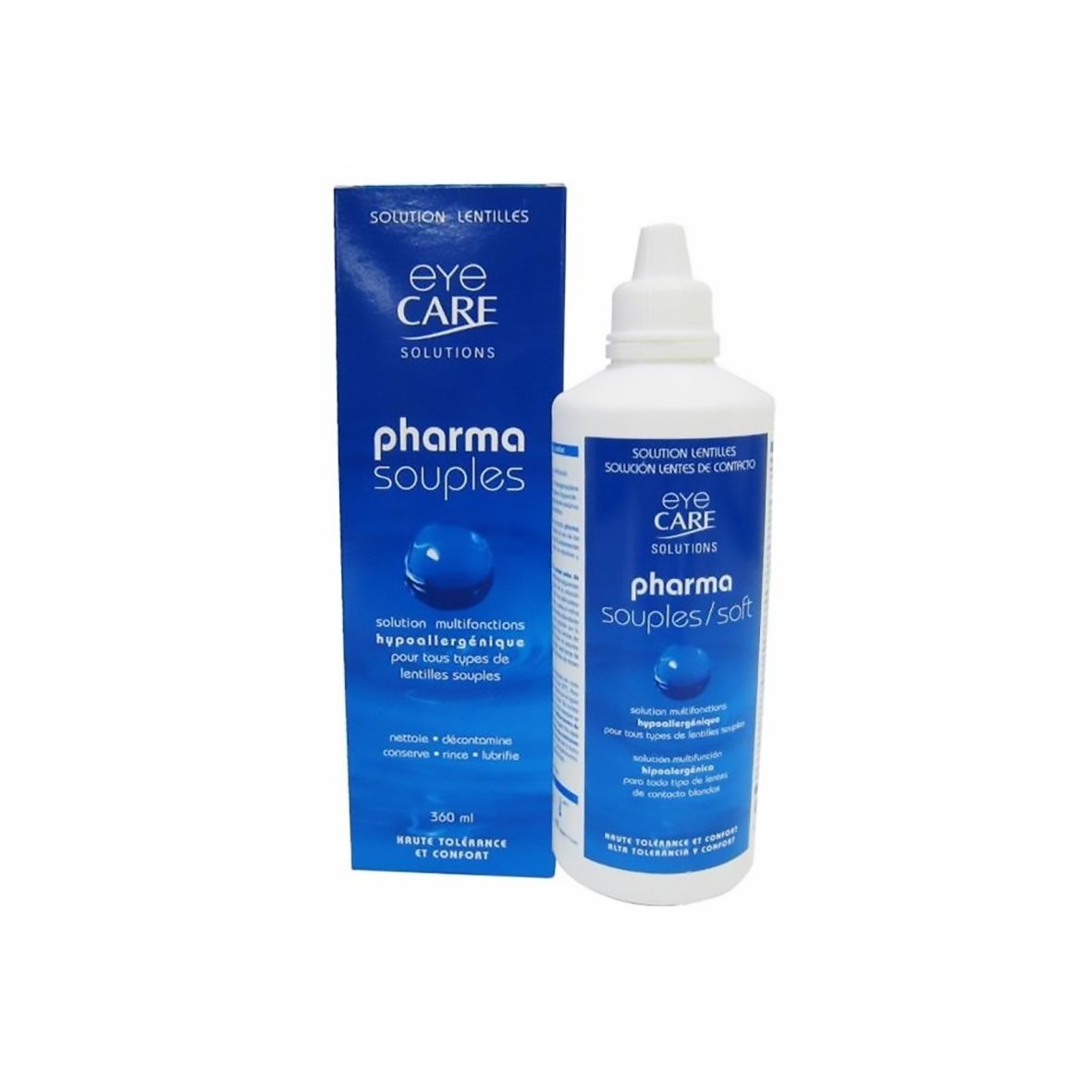 EYE CARE Pharma Souples Solution 360 ML .Paraplume