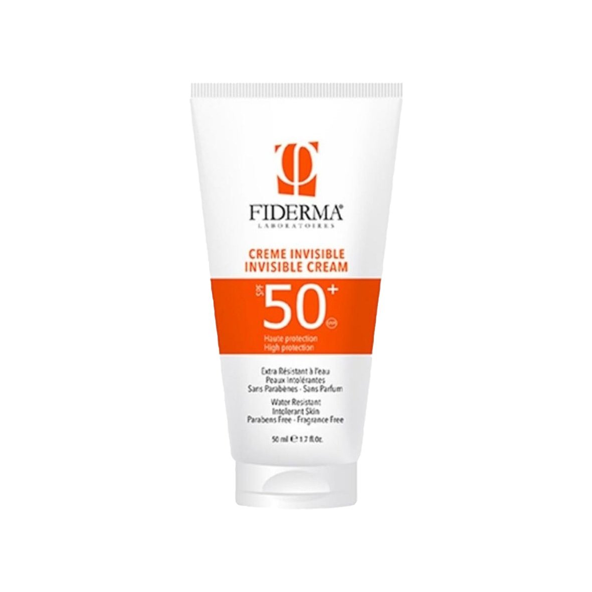 FIDERMA Crème invisible SPF 50+ . Paraplume