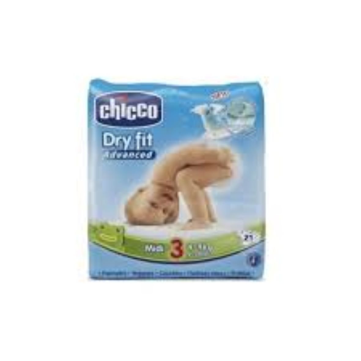 CHICCO Couches Dry Fit Midi 3 (4-9kg). paraplume