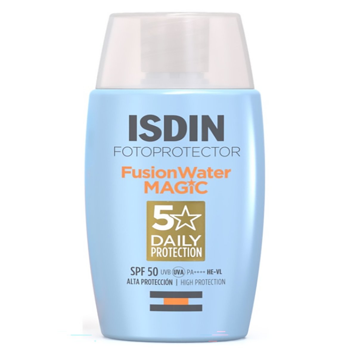 ISDIN Fotoprotector Fusion Water Magic SPF 50 . Paraplume