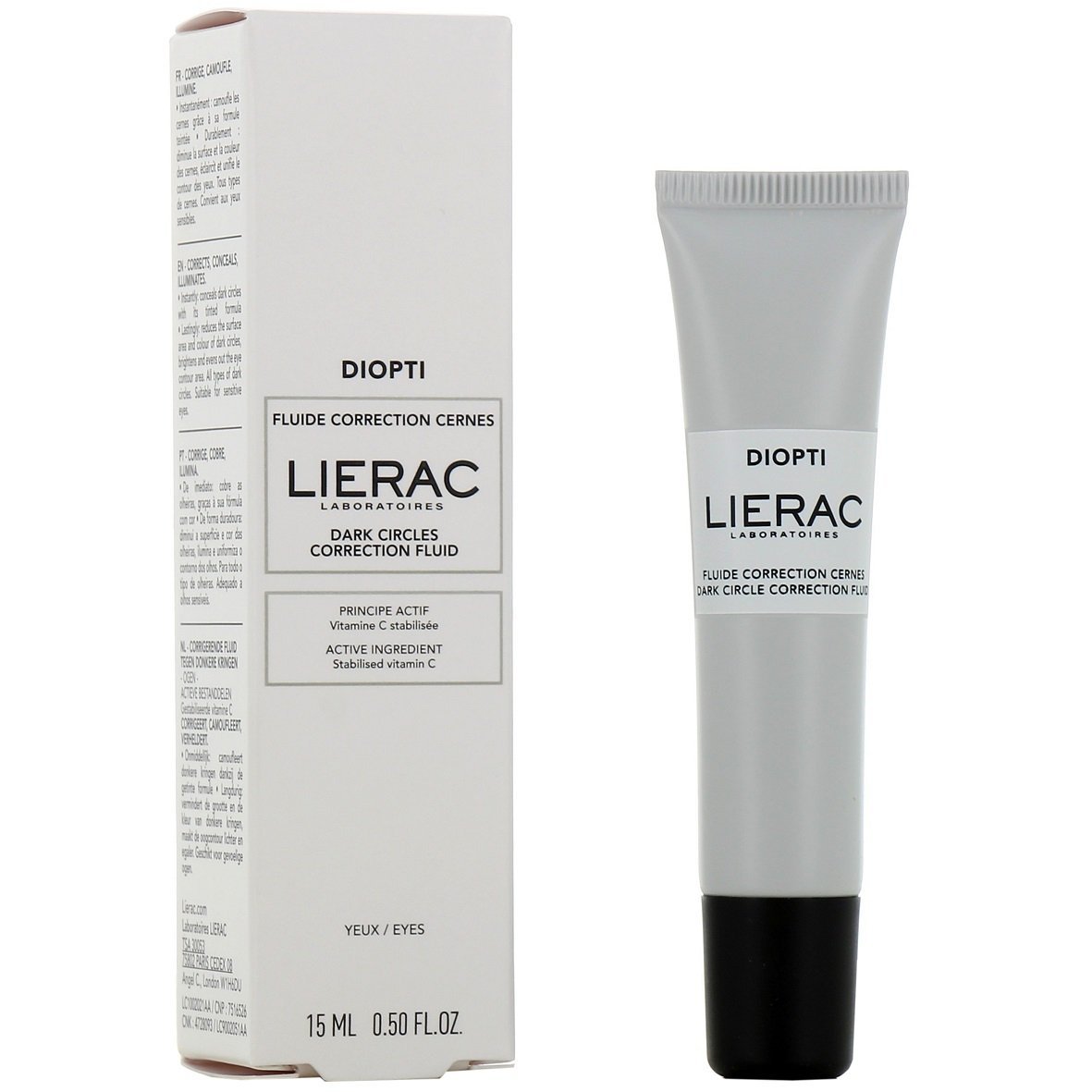 LIERAC DIOPTI Fluide Correction Cerne. paraplume