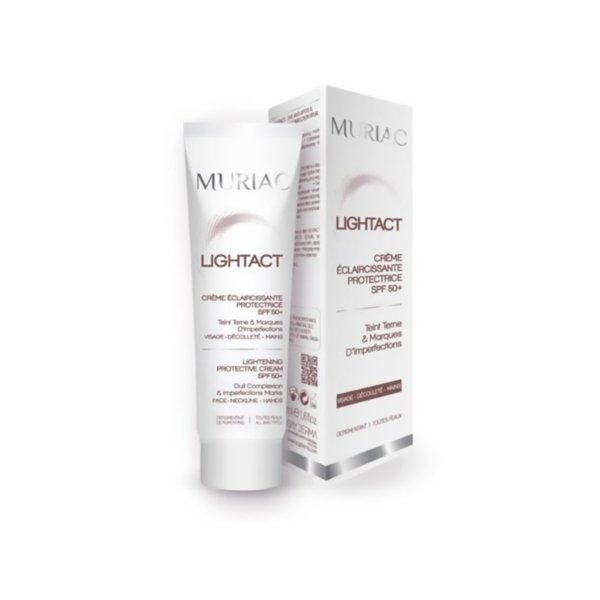 MURIAC LIGHTACT Crème Eclaircissante Protectrice SPF 50+ . Paraplume