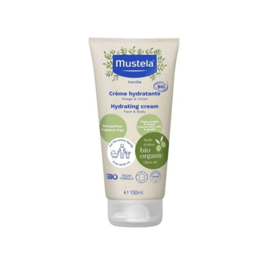 MUSTELA BIO Crème Hydratante 150 ML. paraplume