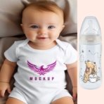 Nuk biberon first choice. paraplume