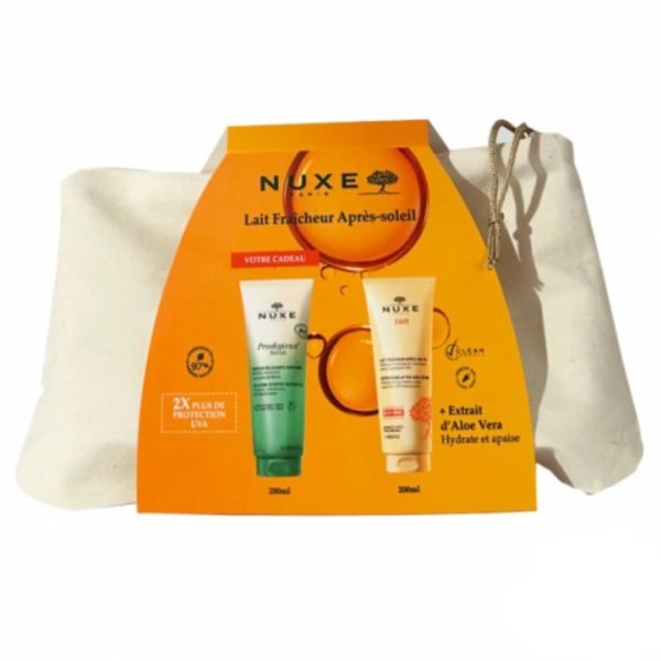 NUXE Sun Trousse Lait Fraicheur Après Soleil + Néroli Gelée De Douche Offerte. Paraplume