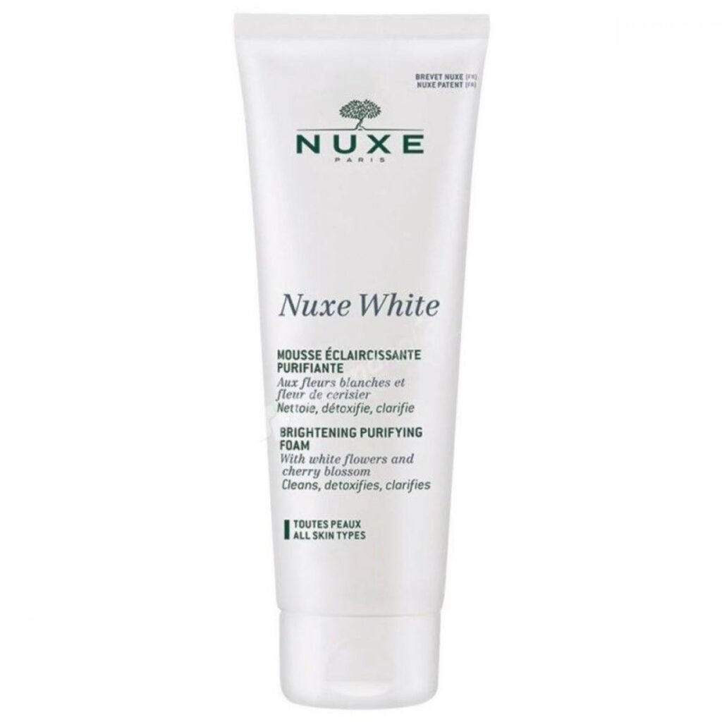 NUXE White Mousse Eclaircissante Purifiante. Paraplume