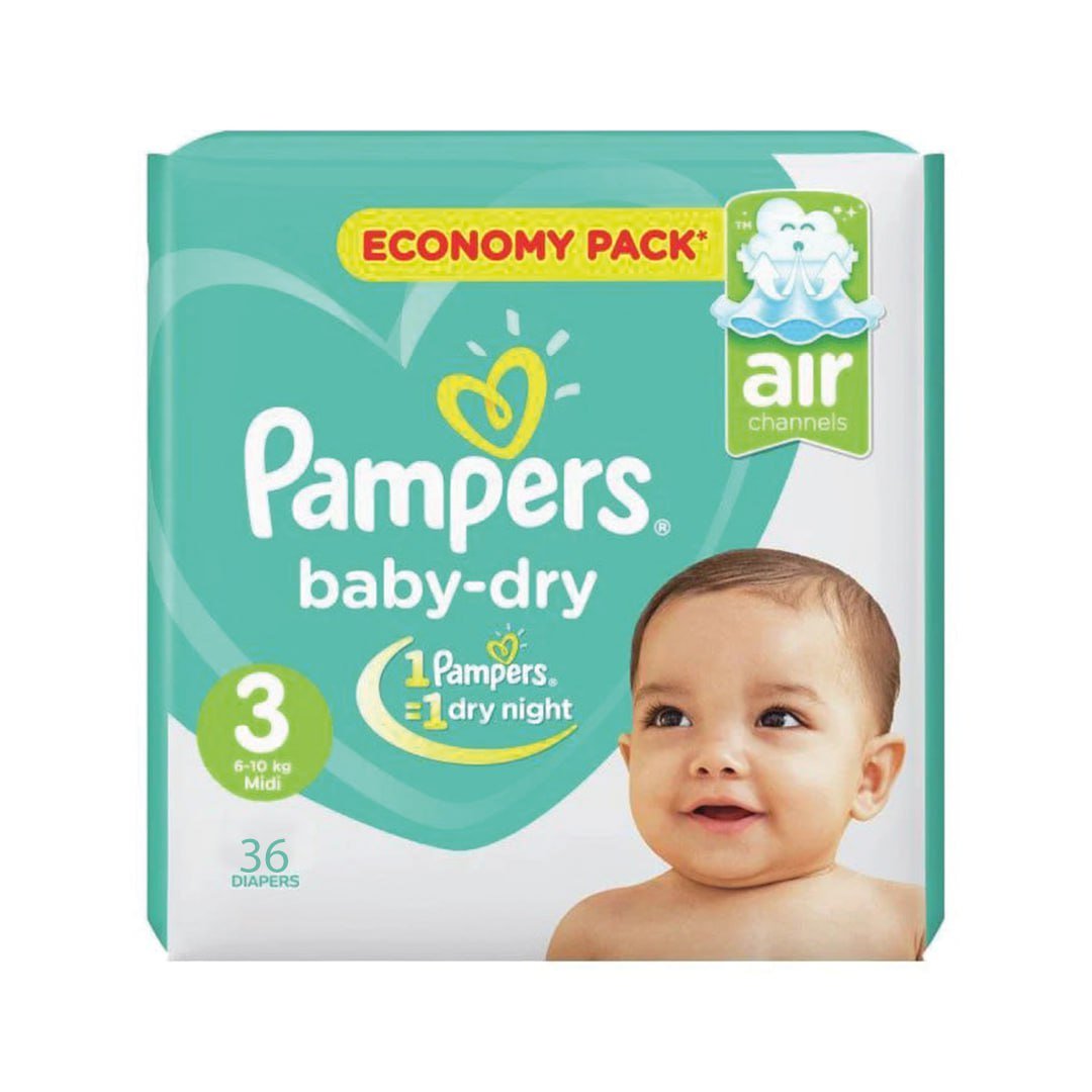 PAMPERS Baby-dry Couche 3