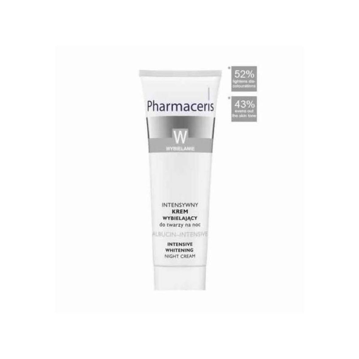 PHARMACERIS W ALBUCIN INTENSIVE Crème de Nuit . Paraplume