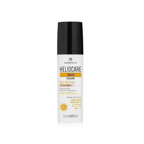 HELIOCARE 360° Gel Oil Free 50+ Bronze . Paraplume