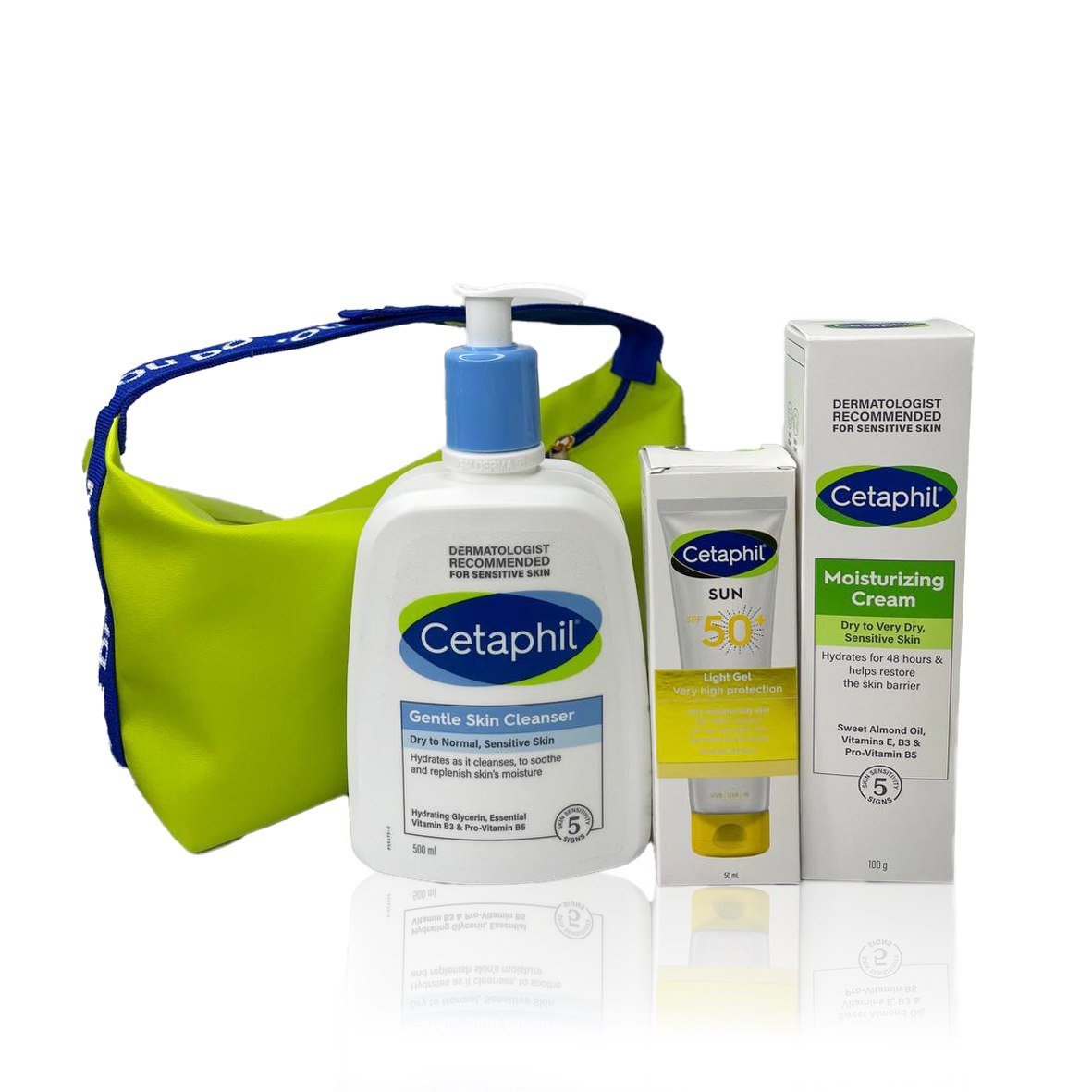 CETAPHIL Trousse Vert Ecran Sun Light Gel SPF 50+ . Paraplume